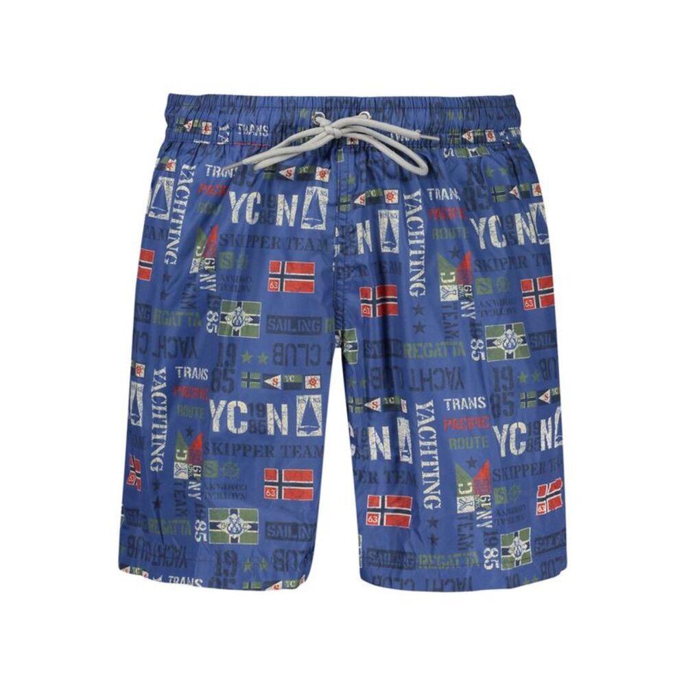 Norway 1963 Blue Polyester Men's Men's Swimwear
